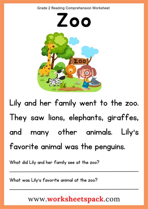 Reading Comprehension Materials for GRADE 2 .